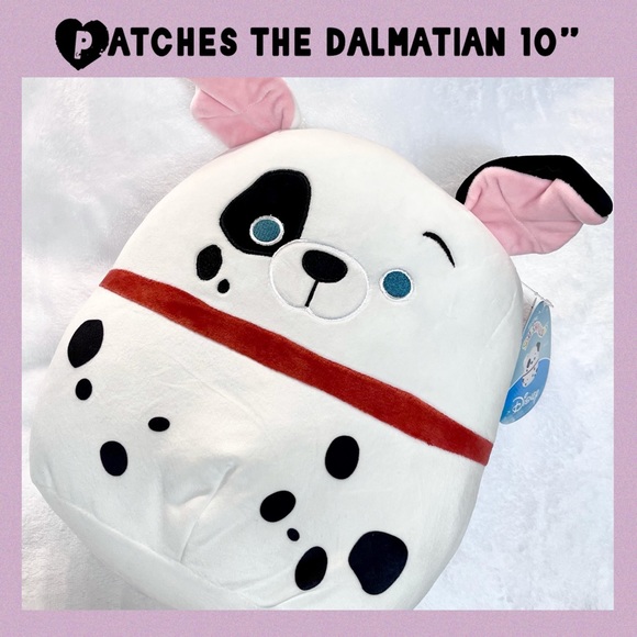 Patches the Dalmatian Squishmallow Disney Squishmallow 101 Dalmatians Dog Squish - Picture 1 of 4